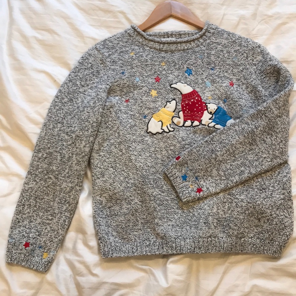 Adorable Polar Bear Sweater
